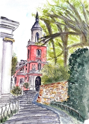 Kirkko Aachenissa 