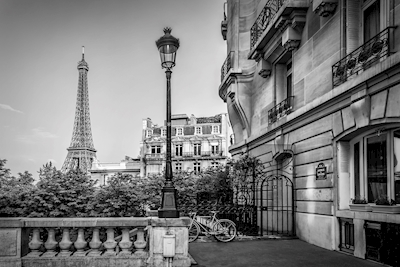 Parijse charme | Monochroom