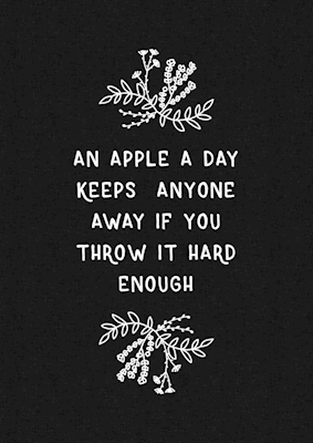 Ein Apfel am Tag