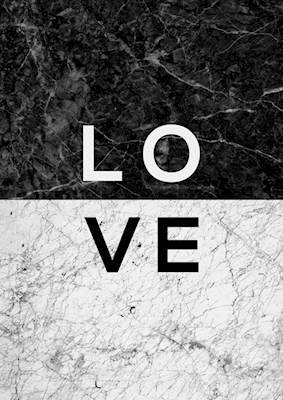 Kärlek svartvitt citat