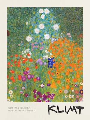 Stugträdgård - Gustav Klimt