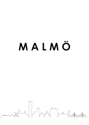 Malmös skyline