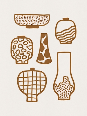 Terracotta vaser