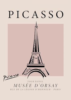 Picasso Parijs Poster