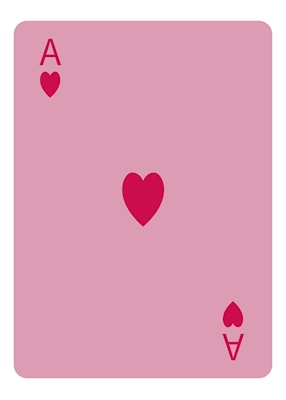 Plakat Ace of Hearts