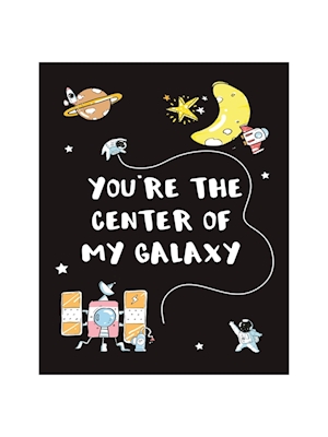 Zentrum meiner Galaxie Poster 