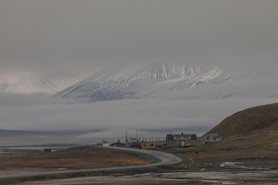 Adventsvallei van Spitsbergen 