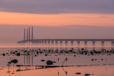 Most přes Öresund - Bunkeflostrand