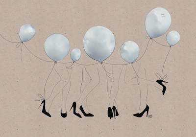BALLOONS AND HIGH HEELS