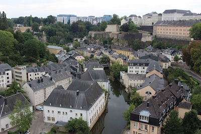 The city of Luxemburg