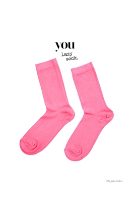 Sinä laiska sukka.