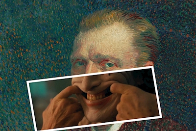 Van Gogh Joker hymyilee