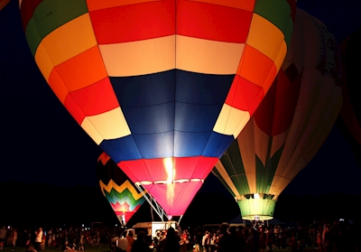 Nacht der Heißluftballons