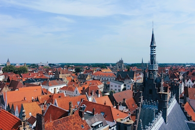 Telhados de Bruges