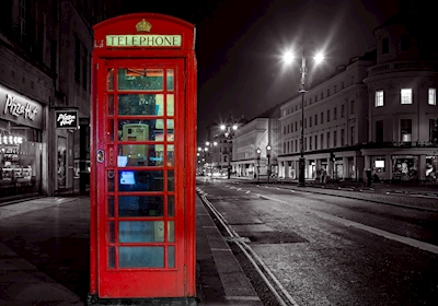 Telefonhytt London