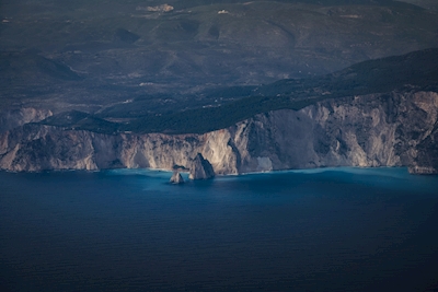 Costa de la isla de Zakynthos