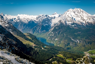 The Bavarian alps