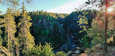 Oulanka's canyon
