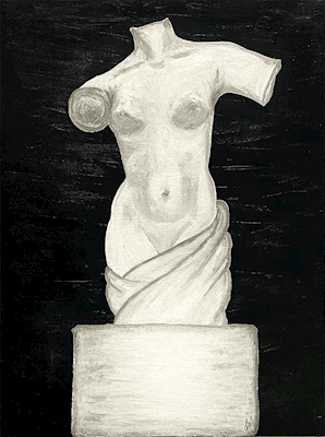 Kvinnelig skulptur