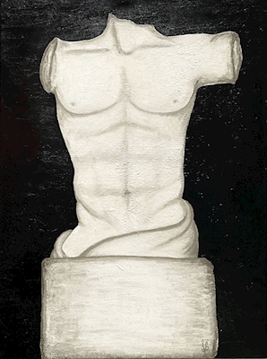Escultura del hombre