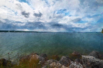 Heure d’été sur le lac de Lockne