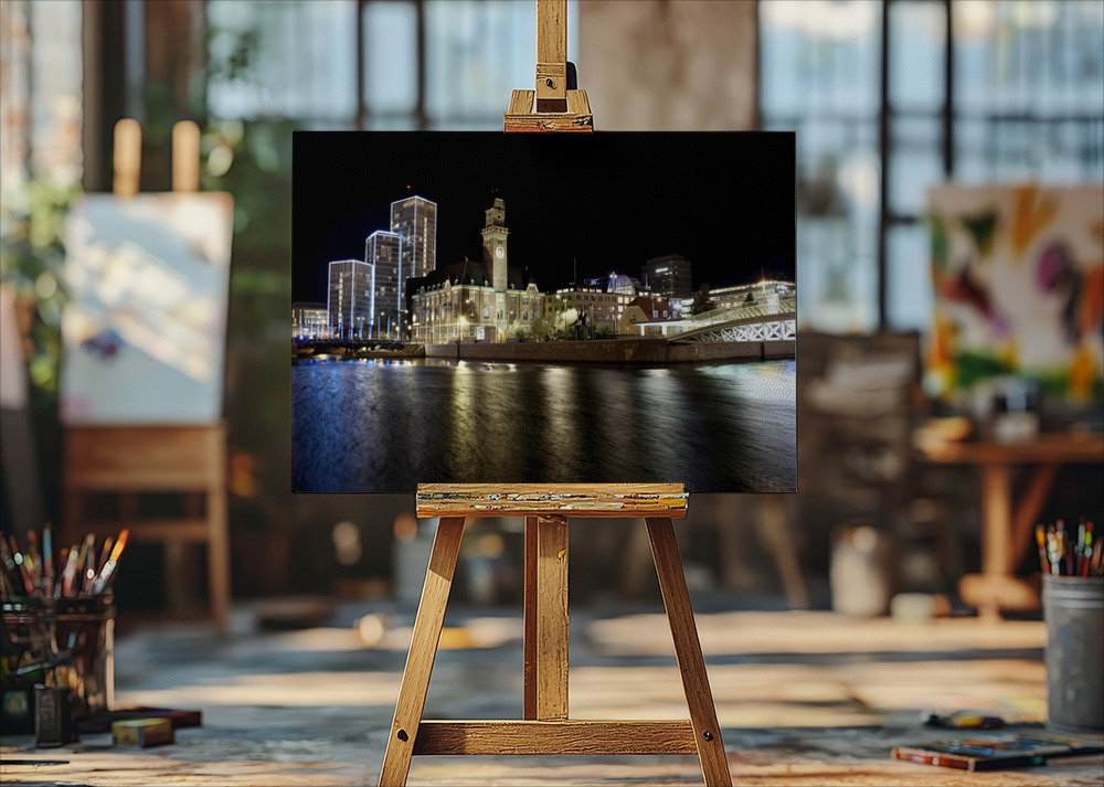 Malmö City at night 