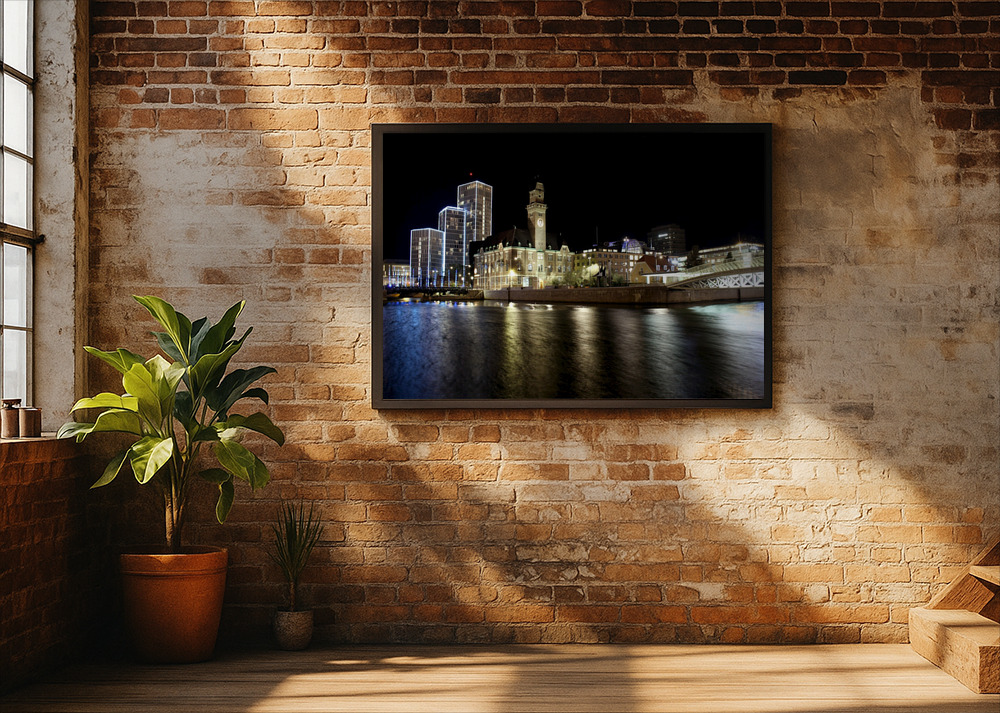 Malmö City at night 