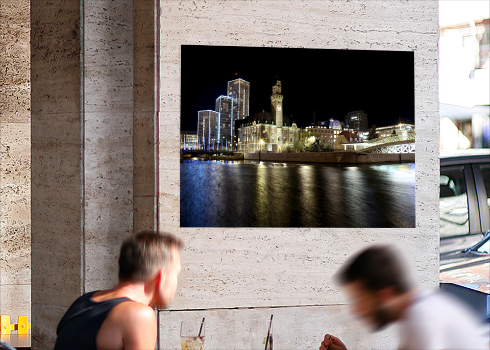 Malmö City at night 