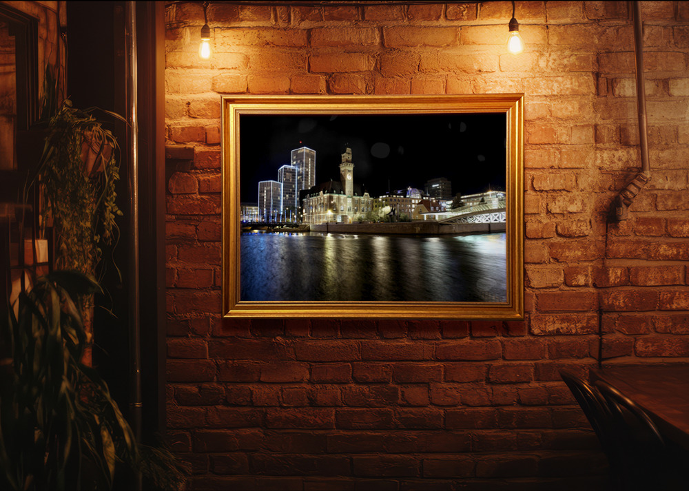 Malmö City at night 