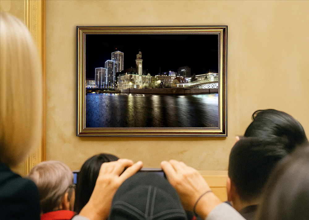 Malmö City at night 