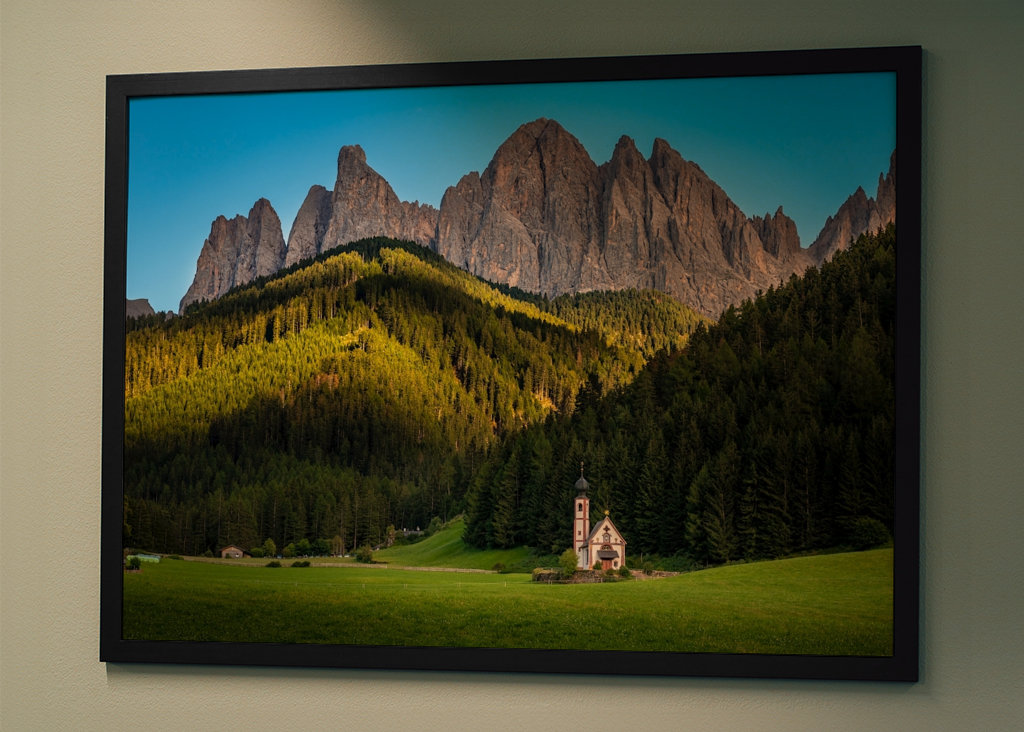 Church in the dolomites