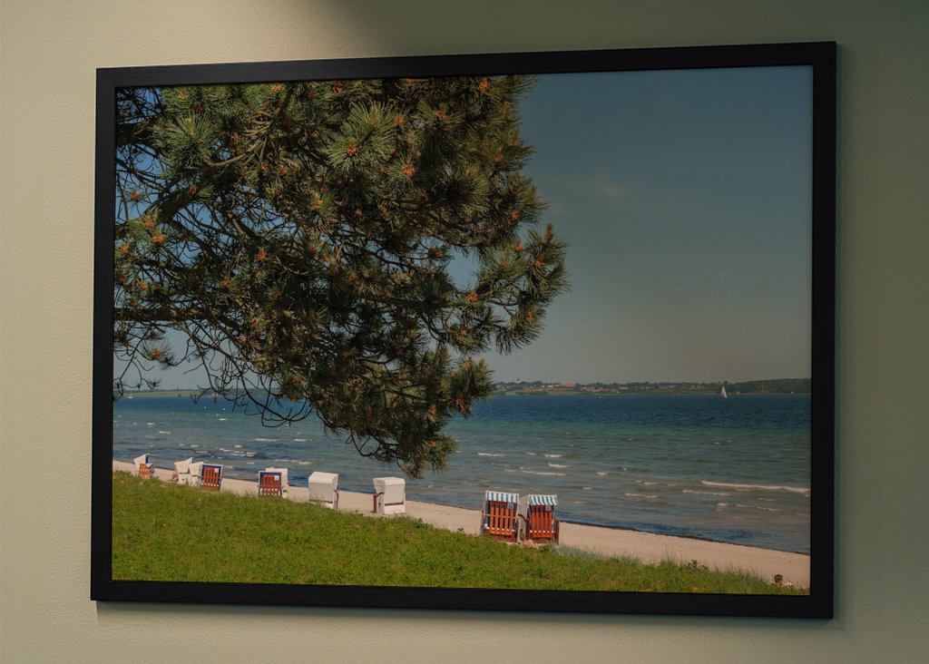 På stranden ved Østersøen