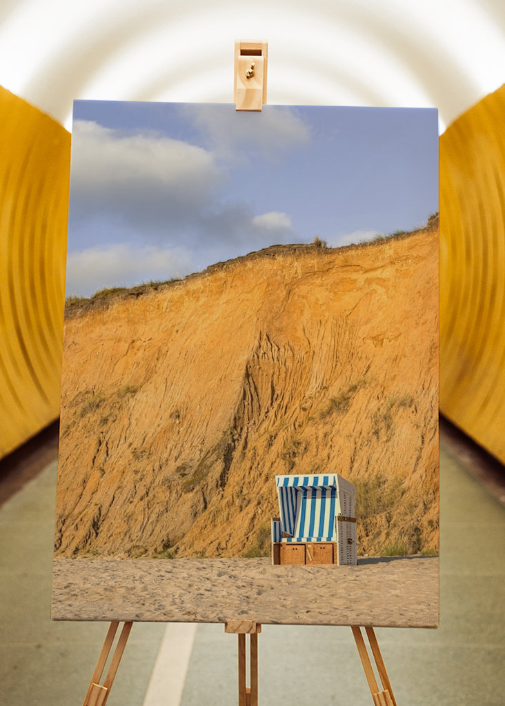 Strandstol ved Red Cliff