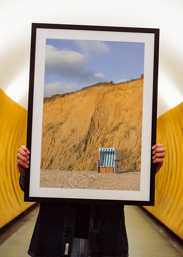 Strandstol ved Red Cliff