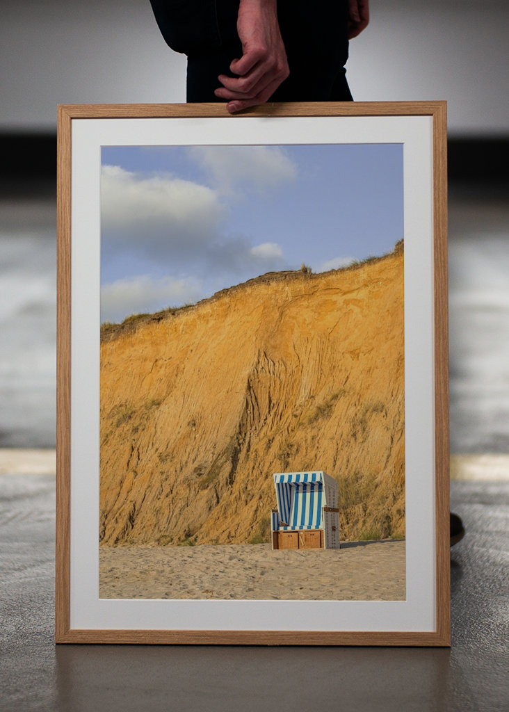 Strandstol ved Red Cliff