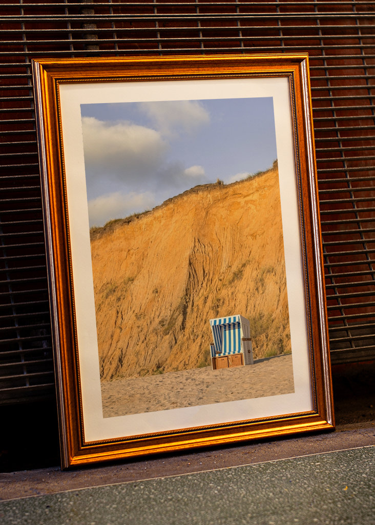 Strandstol ved Red Cliff