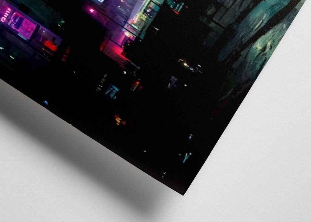 Nákupní centrum Cyberpunk