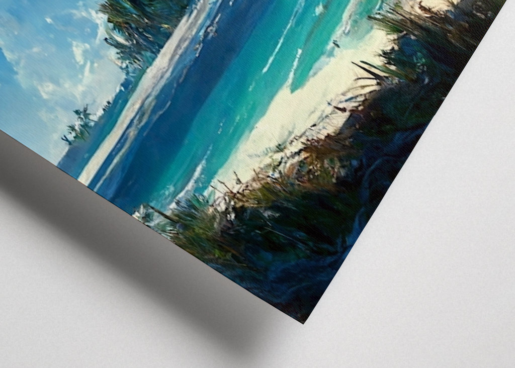 Traumstrand mit Palmen