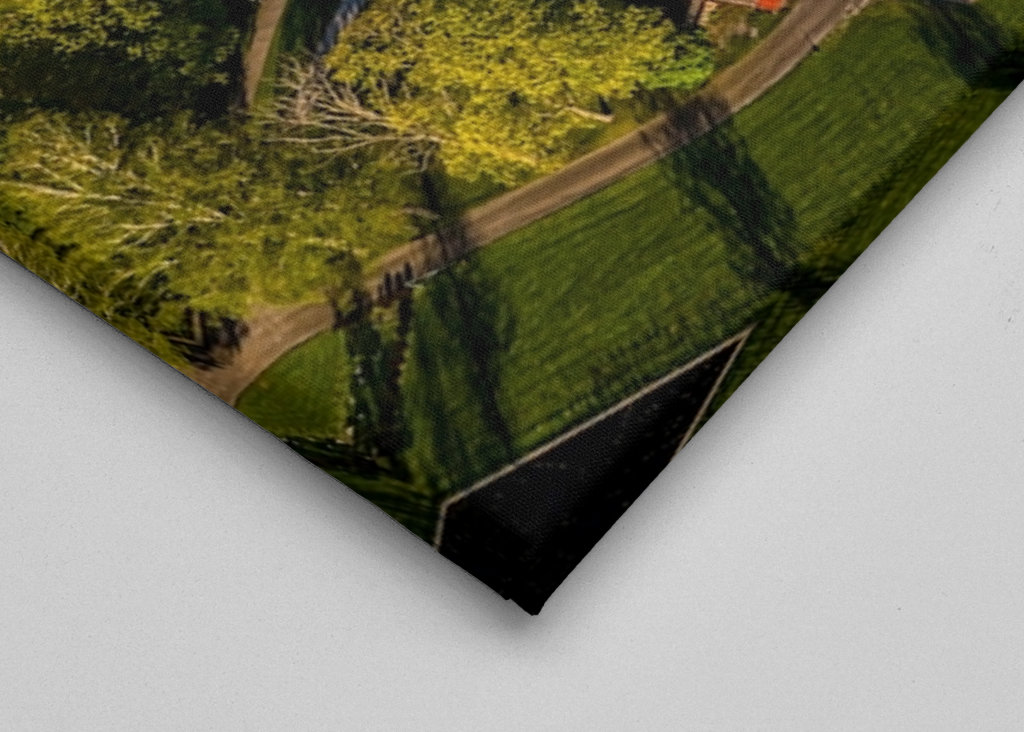 Gripsholm Slot ved solnedgang