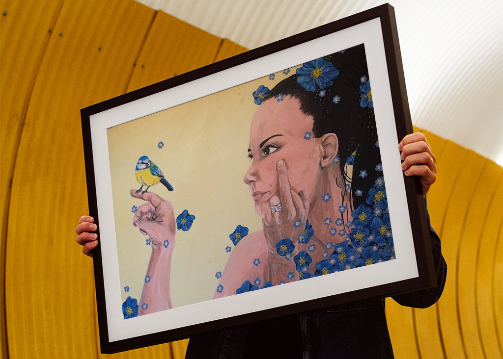 "You have one on the tit"