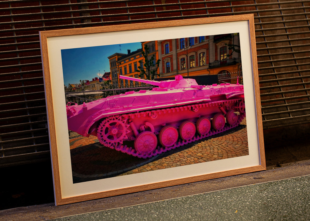 The pink tank