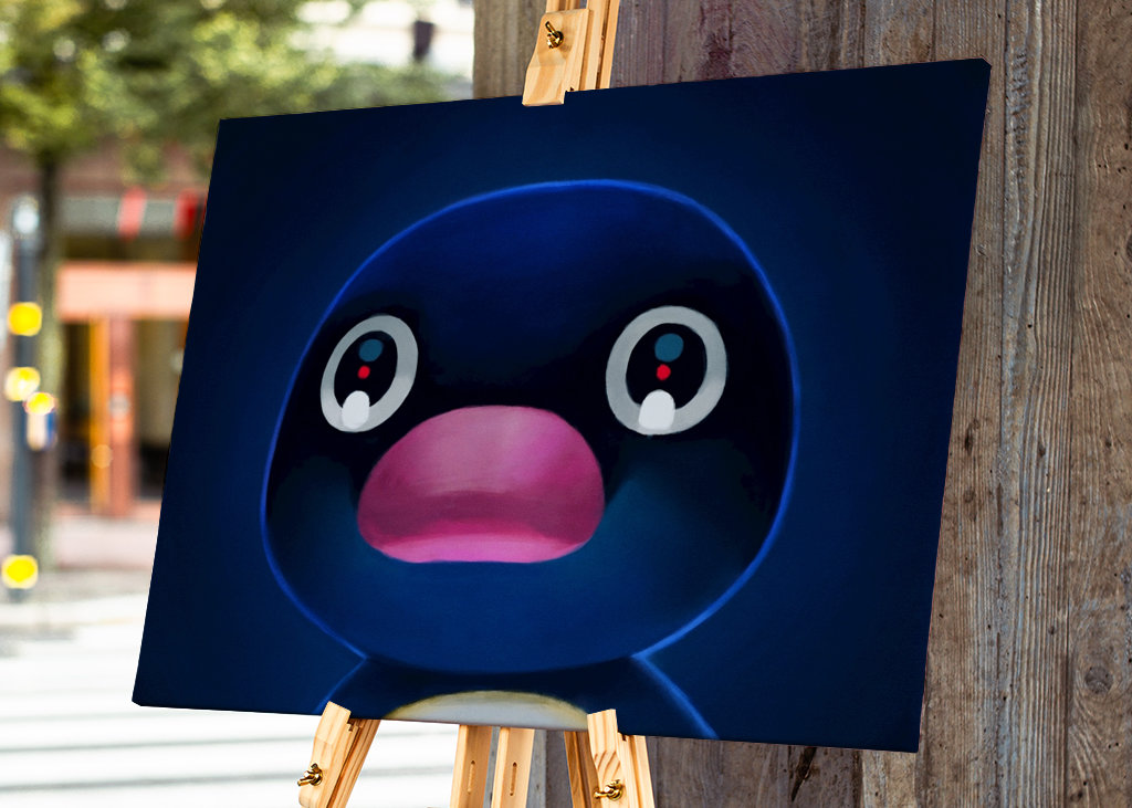 Terrified Noot Noot - Meme