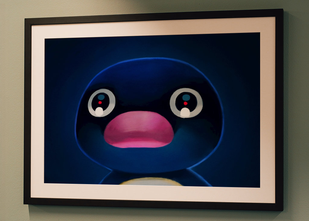 Terrified Noot Noot - Meme