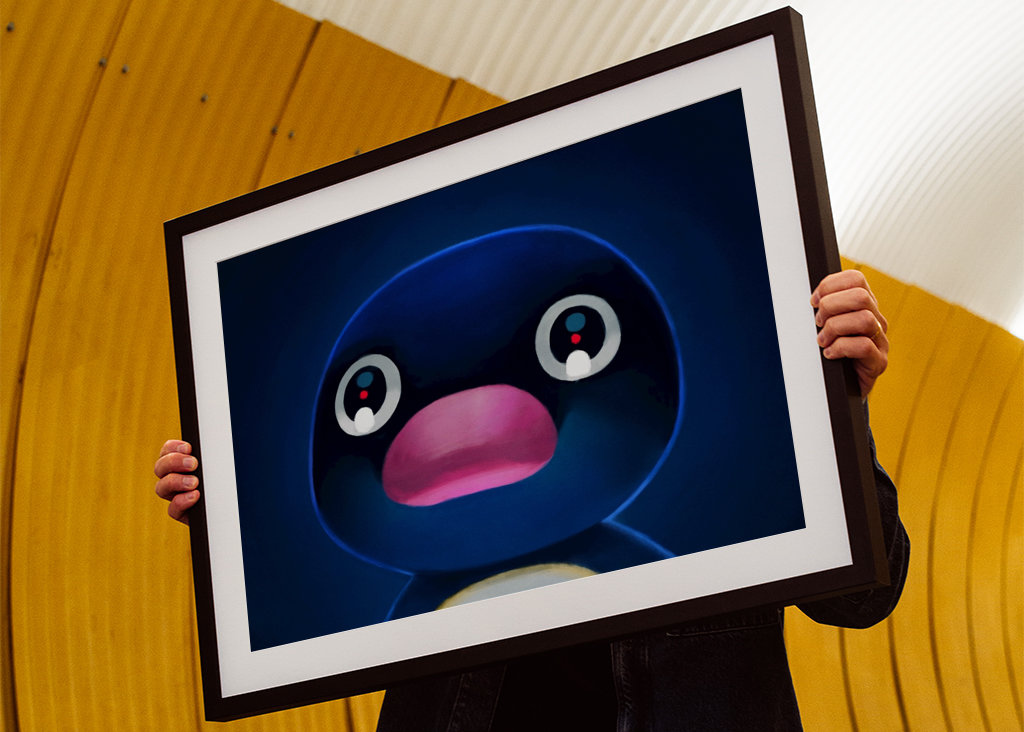 Terrified Noot Noot - Meme