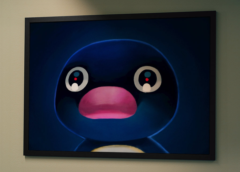 Terrified Noot Noot - Meme