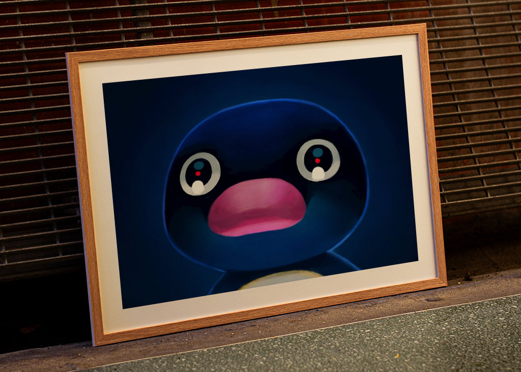 Terrified Noot Noot - Meme