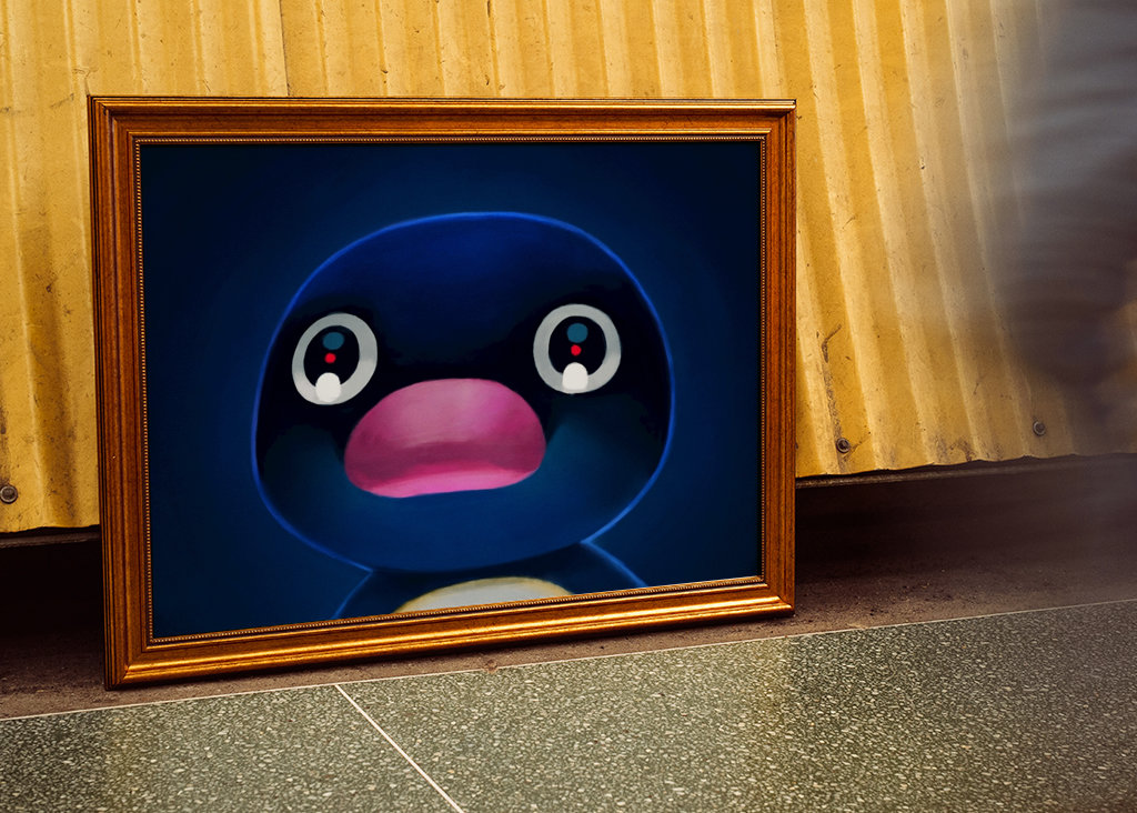 Terrified Noot Noot - Meme