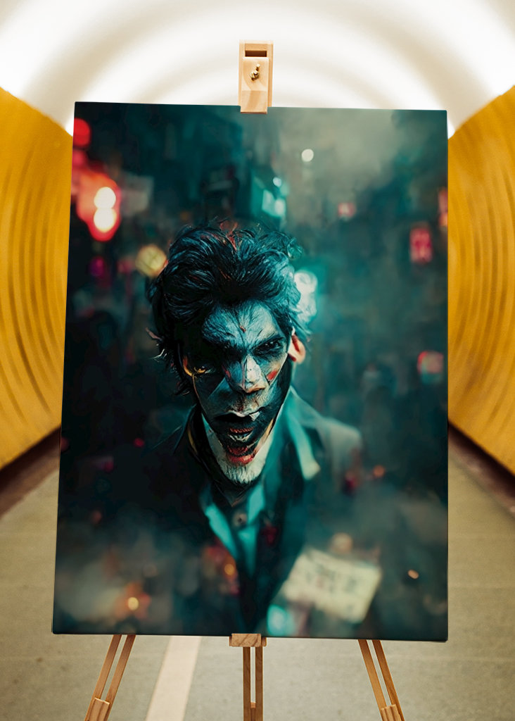 Mirror image of joker