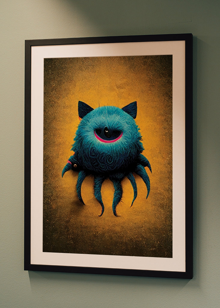 Søt Golden Hour Monster