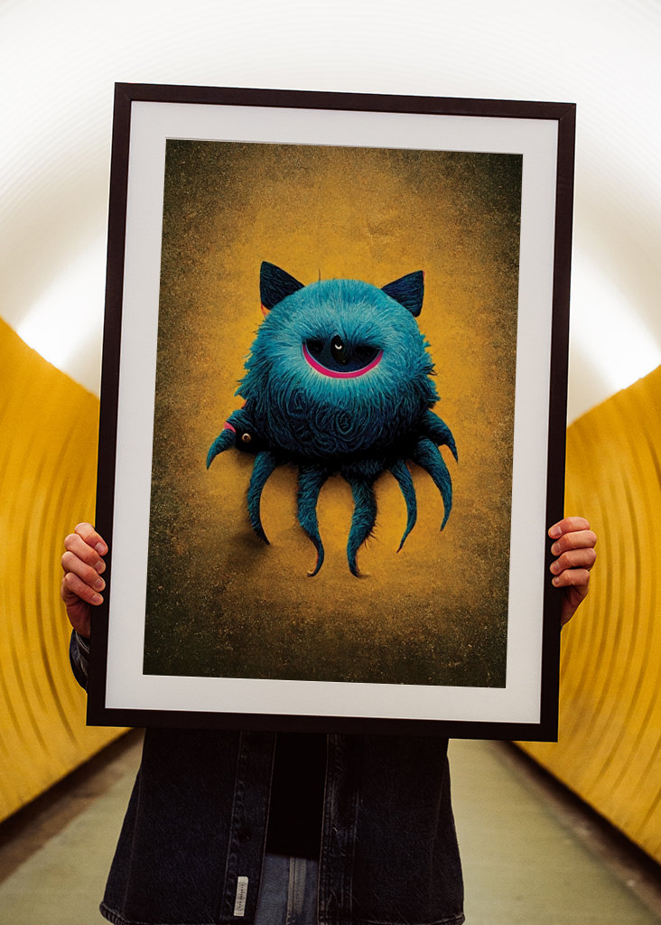 Søt Golden Hour Monster